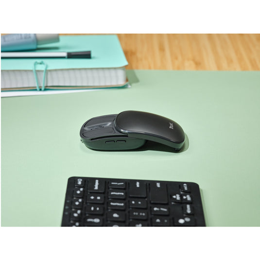 Trust zylo inschuifbare, draagbare zakmuis (zwart, 1000 - 2400 dpi)