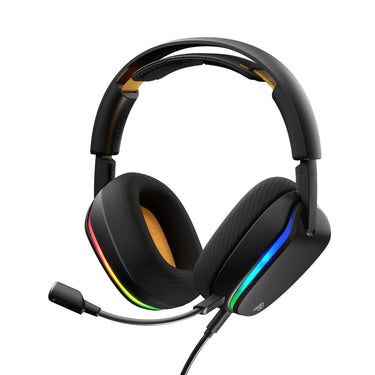 Glorious ghs eternal rgb - stereo rgb gamingheadset over-ear gaming headset (zwart, pc, ps5, ps4, switch, usb-c)