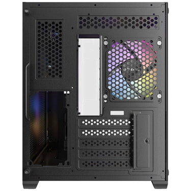 Antec cx600m argb mini tower behuizing (zwart | 3x usb-a | tempered glass)