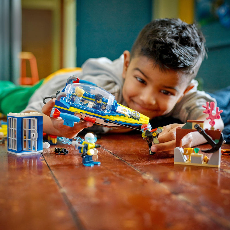 Load image into Gallery viewer, Lego city - waterpolitie recherchemissies constructiespeelgoed (60355)
