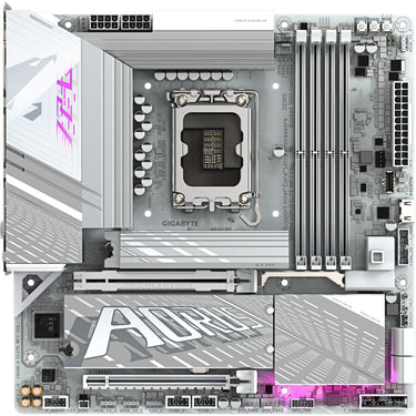 Gigabyte z890m aorus elite wf7 ice socket 1851 moederbord (raid, 2.5gb-lan, wi-fi 7, bt, sound, µatx)