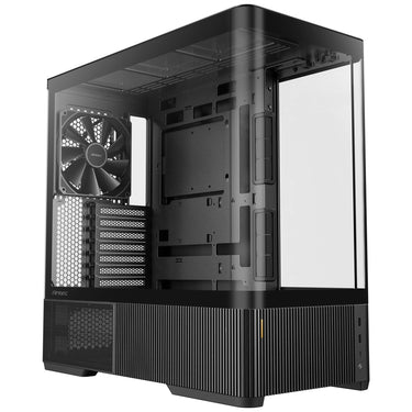 Antec c6 curve air midi tower behuizing (zwart | 2x usb-a | 1x usb-c | tempered glass)