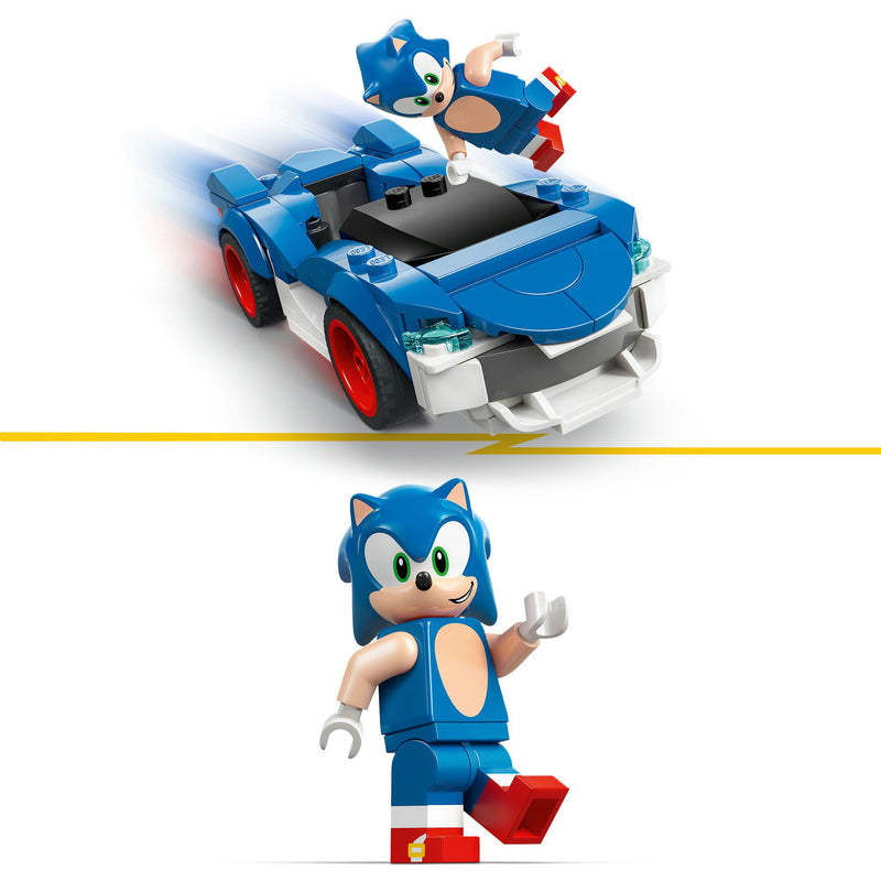 Load image into Gallery viewer, Lego sonic the hedgehog - sonic's car: speedster lightning constructiespeelgoed (77117)
