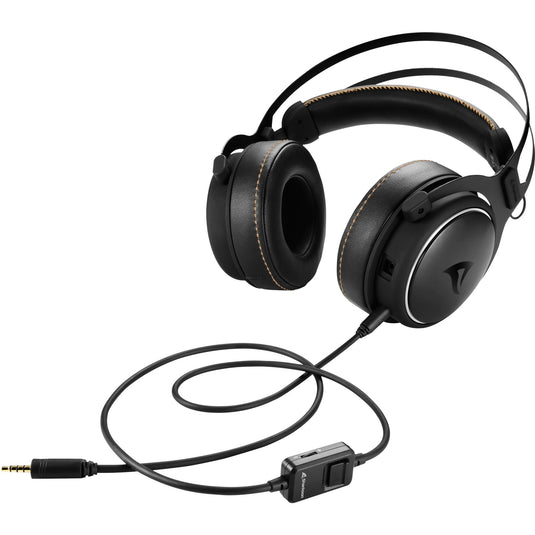 Sharkoon skiller sgh50 over-ear gaming headset (zwart, pc, playstation 4, playstation 5, xbox series s|x)