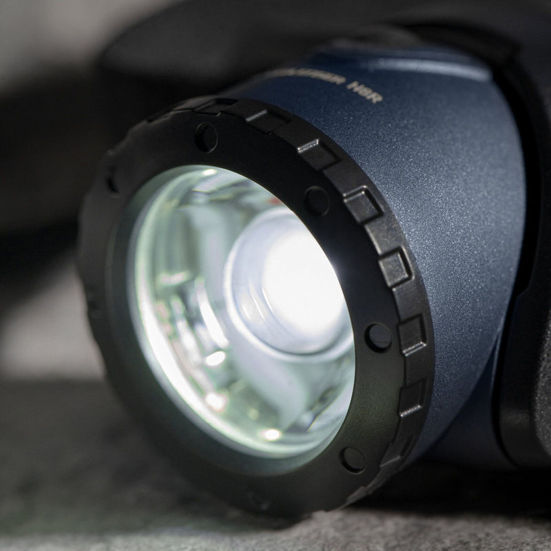Load image into Gallery viewer, Ledlenser hoofdlamp h8r 25th anniversary edition ledverlichting (donkerblauw zwart, 600 lm, 6000 - 8000k)
