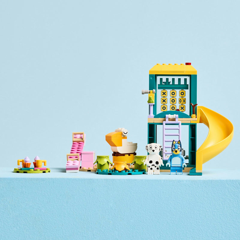 Load image into Gallery viewer, Lego duplo 11201 bluey en chloe in de speeltuin
