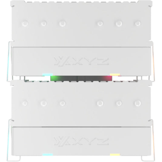 Xyz pc gear thermax 6 duo rgb cpu-koeler (wit, argb, pwm)