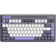 Iqunix og80 lavandin wireless mechanical keyboard (lavendel, us lay-out (qwerty), cherry mx brown, 80% (tkl), hot-swappable, pbt, 2.4ghz | bluetooth 5.1 | usb-c)