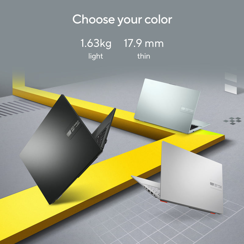 Load image into Gallery viewer, Asus vivobook go 15 e1504fa-bq5403w 15.6 laptop (zwart | ryzen 5 40 | radeon 610m | 8 gb | 512 gb ssd)
