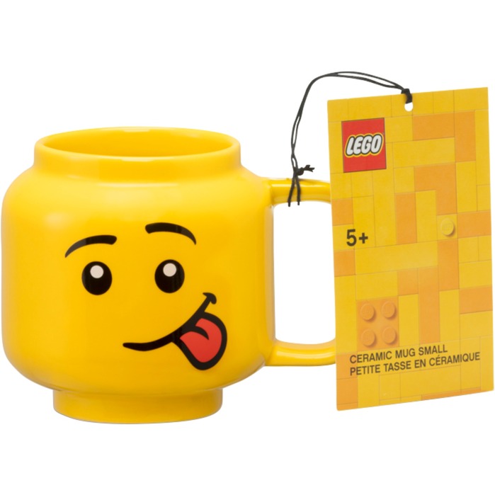 Load image into Gallery viewer, Room copenhagen lego keramische mok - gek, klein (geel)
