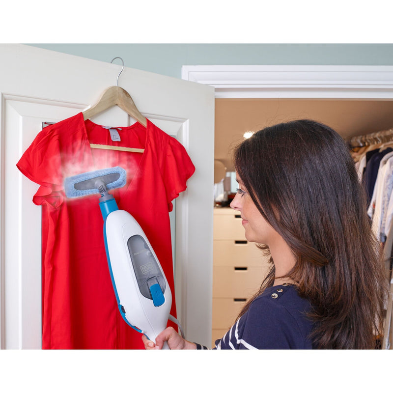 Load image into Gallery viewer, Black+decker fsmh13e10-qs 1300w 10-in-1 steam-mop met accessoires stoomreiniger (wit)
