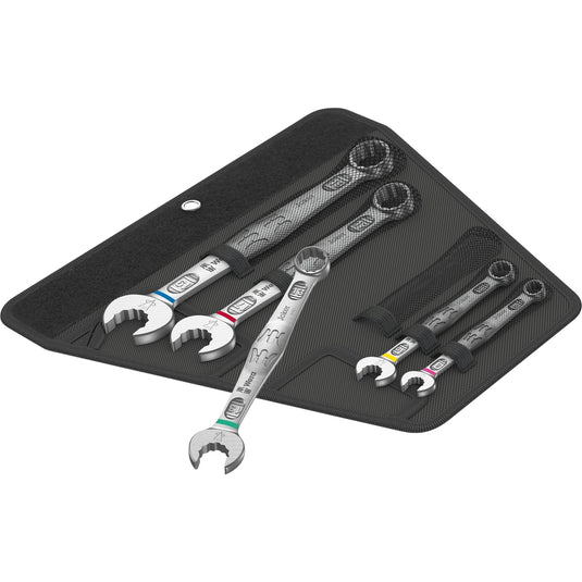 Wera 6003 joker 5 set 1 ringsteeksleutelset, 5‑delig moersleutel