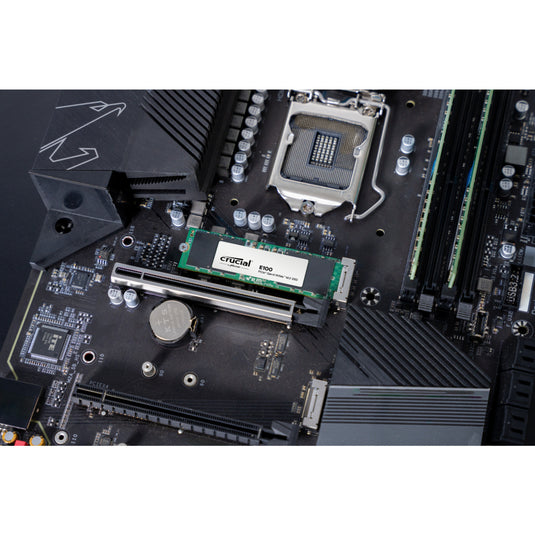 Crucial e100 1 tb ssd (pcie 4.0 x4, nvme, m.2 2280)
