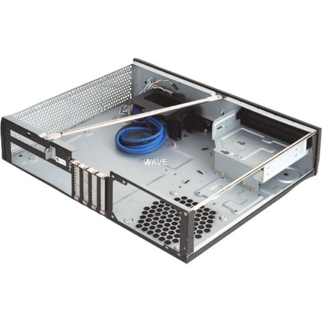 Load image into Gallery viewer, Silverstone milo ml03b desktop behuizing (zwart | 2x usb-a)

