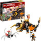 Lego ninjago - cole's aardedraak evo constructiespeelgoed (71782)
