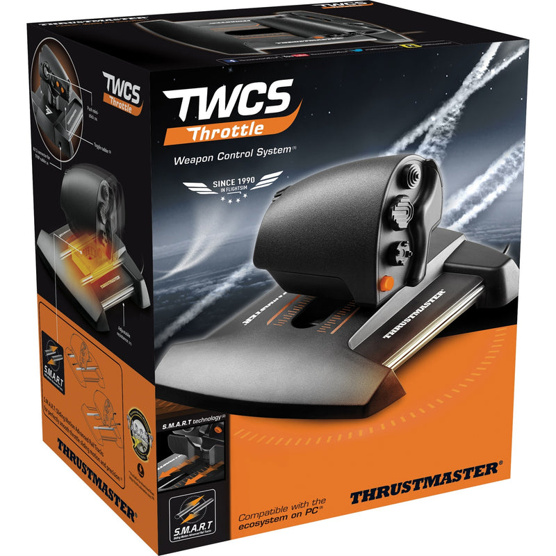 Load image into Gallery viewer, Thrustmaster twcs throttle gaming gasregelaar (zwart oranje, pc)
