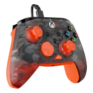 Turtle beach rematch core bedrade controller (zwart oranje, xbox serie x|s, xbox one, pc)