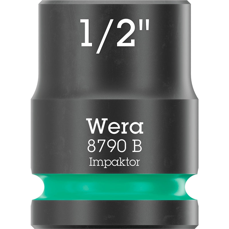 Load image into Gallery viewer, Wera 9608 dop-magneetstrip b impaktor imperial 1 dopsleutel (zwart groen, 9‑delig)
