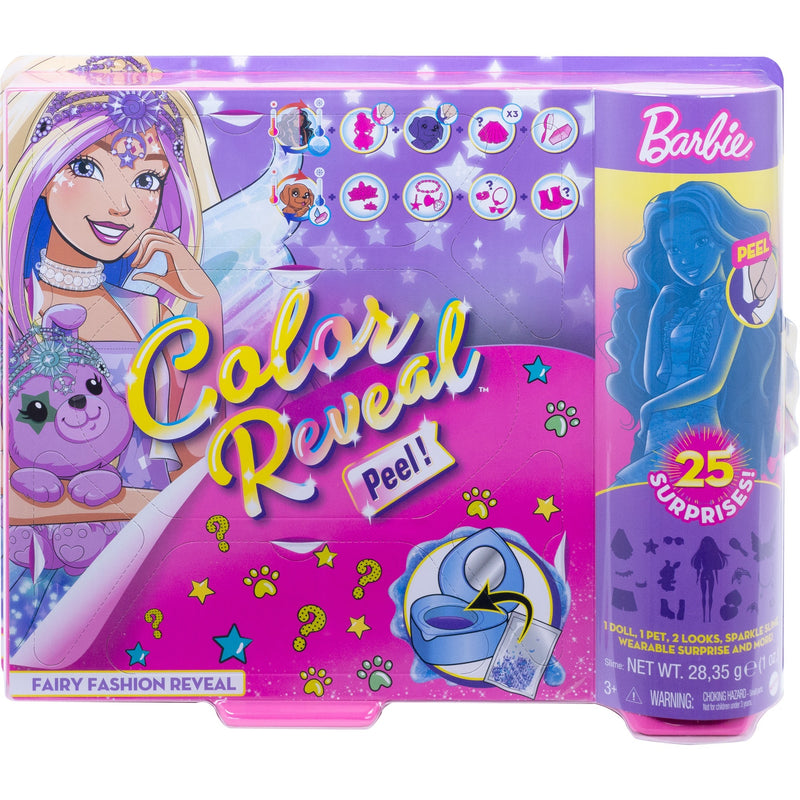 Load image into Gallery viewer, Barbie color reveal - fantasy fashion fee pop
