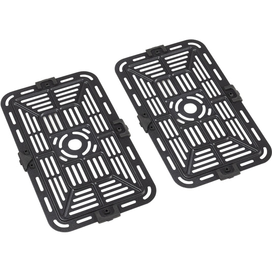 Princess double basket aerofryer heteluchtfriteuse (zwart, 2x 4 liter)