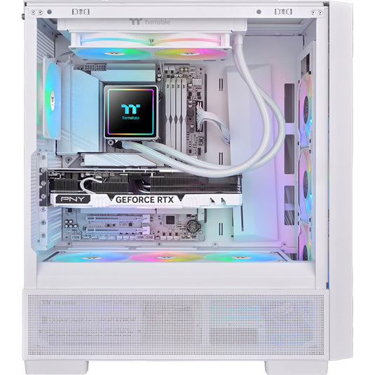 Thermaltake th240-s v3 argb sync aio liquid cooler - snow edition waterkoeling (wit)
