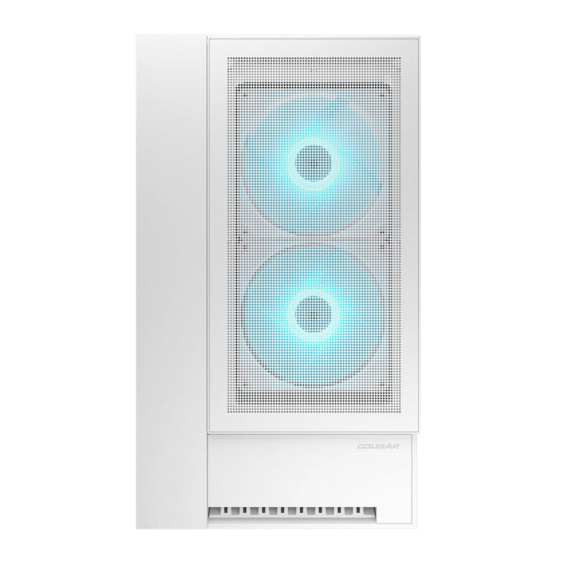 Load image into Gallery viewer, Cougar omnyx midi tower behuizing (wit | 4x usb-a | 2x usb-c | tempered glass)
