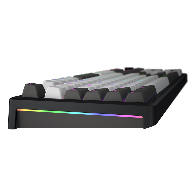 Load image into Gallery viewer, Hator skyfall pro wireless rgb mechanisch gaming toetsenbord (zwart, us lay-out (qwerty), hator aurum vanilla silent, 100%, rgb, double-shot pbt, hot-swap, 2.4ghz bluetooth usb-c)
