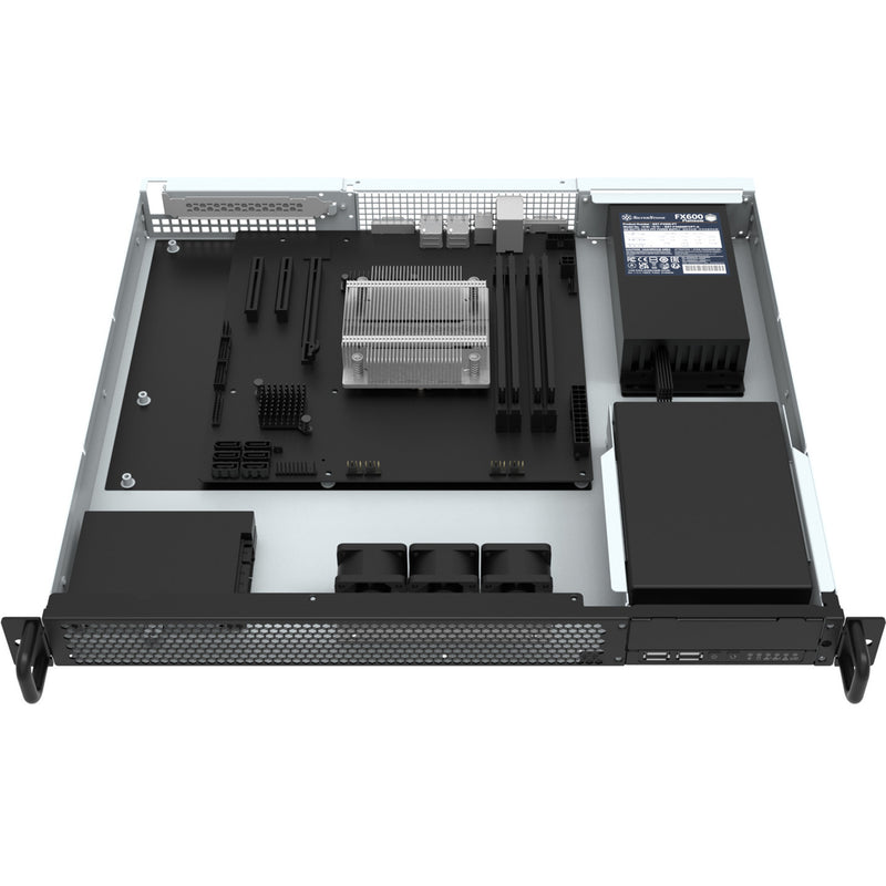 Load image into Gallery viewer, Silverstone rm100 1u rackmount, rack, serverbehuizing
