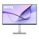 Benq ma270up voor macbook 27 4k uhd monitor (zilver, hdmi, usb-a, usb-c, audio)