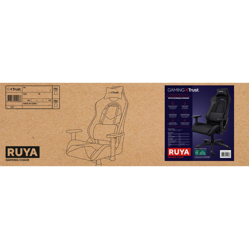 Load image into Gallery viewer, Trust gxt 714 ruya gamingstoel (zwart)
