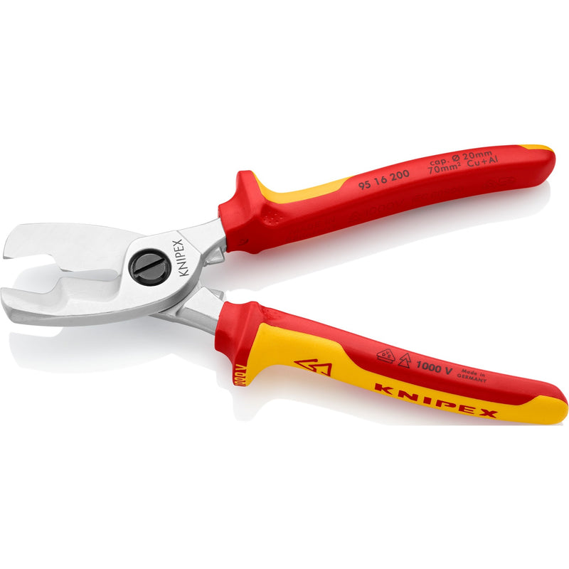 Load image into Gallery viewer, Knipex kabelschaar vde met dubbele snijkanten 9516200 kniptang
