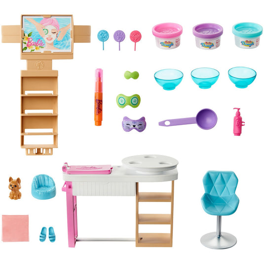 Barbie face mask spa day speelset pop