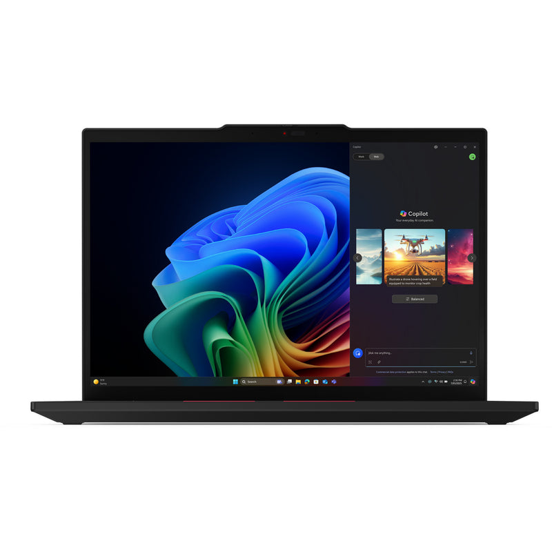 Load image into Gallery viewer, Lenovo thinkpad t14 gen 6 (21qj005emh) 14 copilot+ laptop (zwart | ryzen ai 7 pro 350 | radeon 860m | 32 gb | 1 tb ssd)
