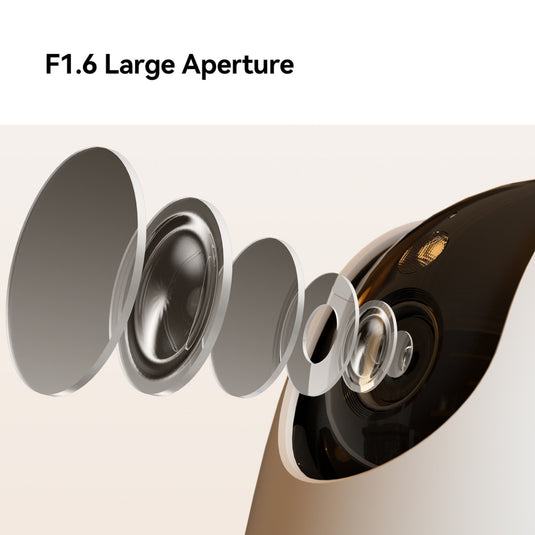 Imou a1 pro 4k beveiligingscamera (wit, 8mp (3840×2160), wifi 6)