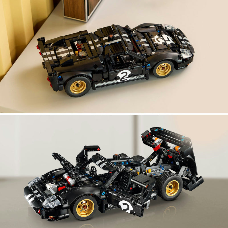 Load image into Gallery viewer, Lego technic 1966 ford gt40 mkii racewagen - vintage auto bouwpakket voor volwassenen - 42223
