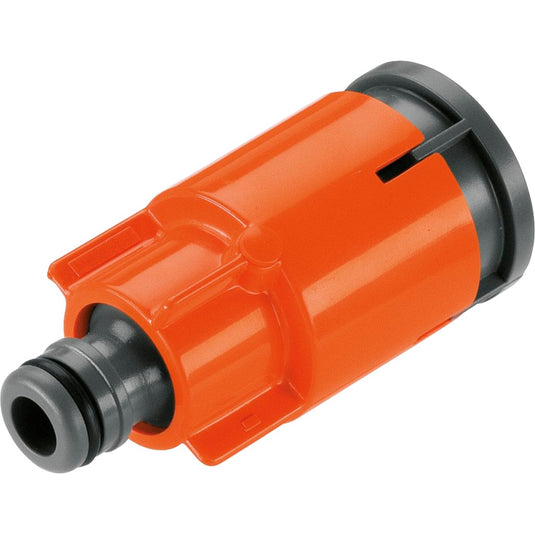 Gardena waterplus met stopventiel kraanstuk (oranje zwart, 5797-20)