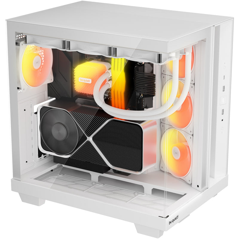 Load image into Gallery viewer, Be quiet! light base 500 lx midi tower behuizing (wit | 2x usb-a | 1x usb-c | rgb | window)
