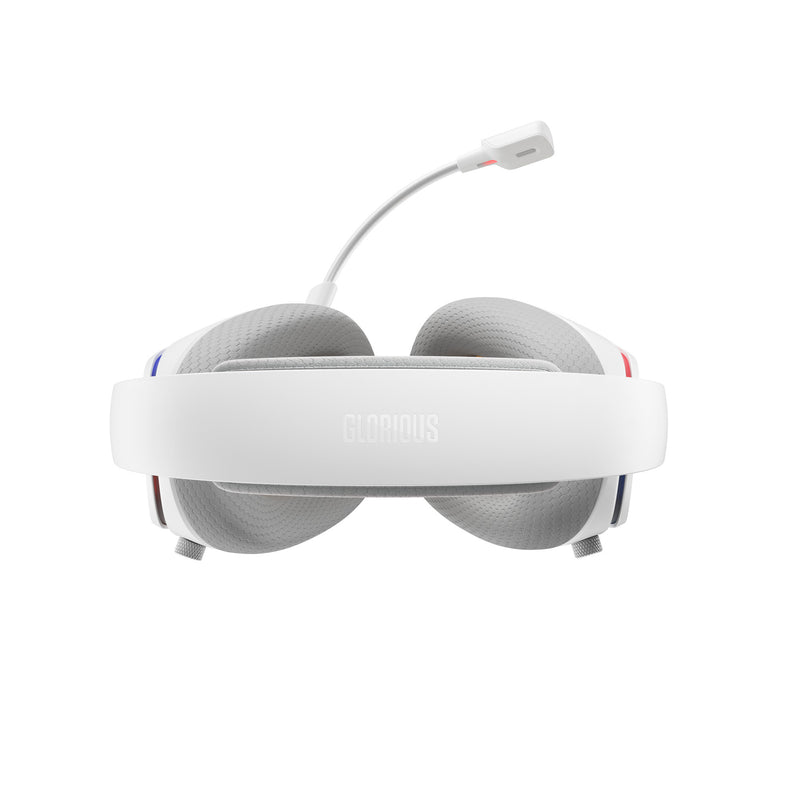 Load image into Gallery viewer, Glorious ghs eternal rgb - stereo rgb gamingheadset over-ear gaming headset (wit, pc, ps5, ps4, switch, usb-c)

