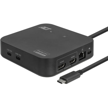 Dockingstation act ac7150 zwart usb-c
