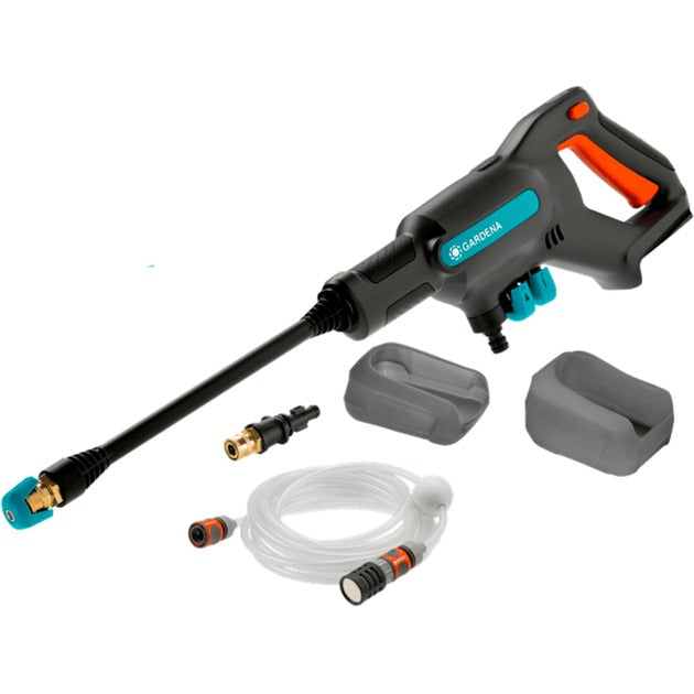 Load image into Gallery viewer, Gardena aquaclean 24 18 v p4a solo drukreiniger (grijs turquoise, 14800-55, accu niet inbegrepen)
