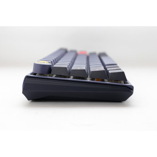 Ducky one 3 cosmic blue sf rgb mechanisch toetsenbord (donkerblauw, us lay-out (qwerty), cherry mx red, 65%, rgb leds, double-shot pbt, hot-swappable, quack mechanics)