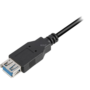 Sharkoon usb 3.0 verlengkabel (zwart, 2 meter)