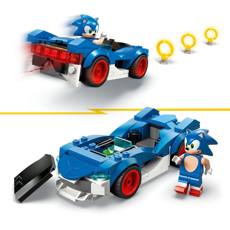 Load image into Gallery viewer, Lego sonic the hedgehog - sonic's car: speedster lightning constructiespeelgoed (77117)
