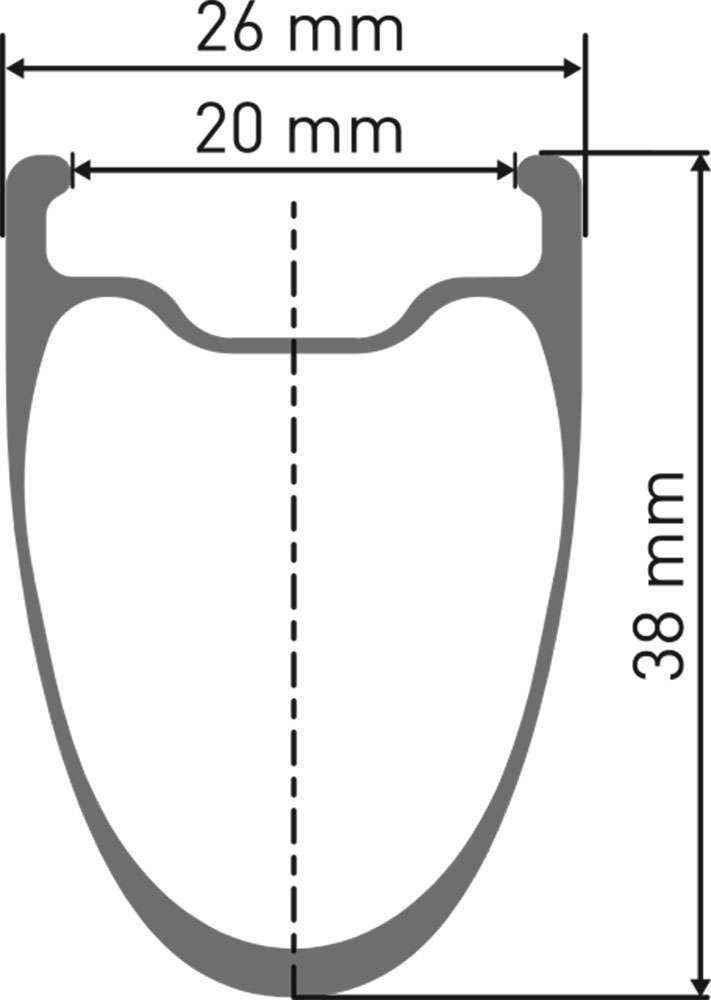 Load image into Gallery viewer, Dt swiss arc 1400 dicut 38 28 cl shimano hg carbon rear wheel
