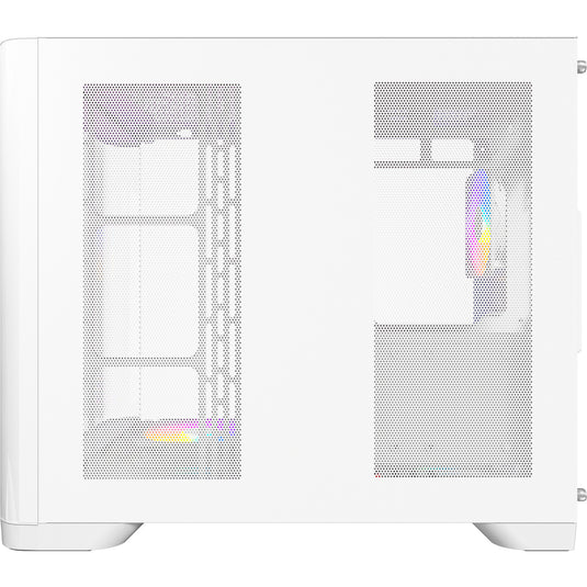 Antec c5 curve argb midi tower behuizing (wit | 2x usb-a | 1x usb-c | tempered glass)