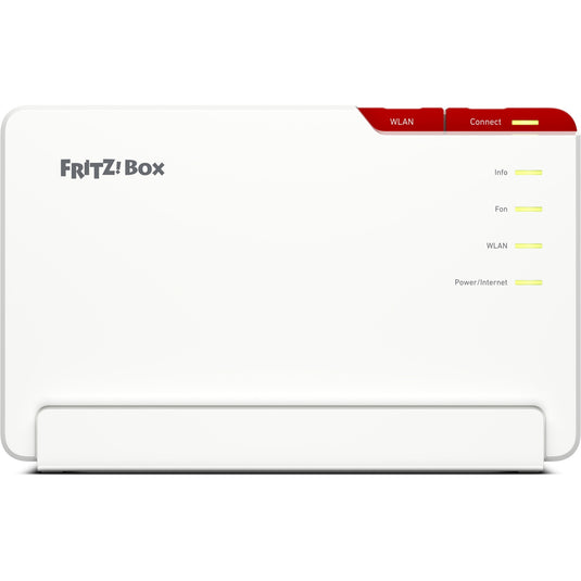 Fritz! box 5690 pro edition international router (wit rood, mesh wi-fi)