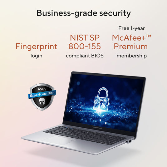 Asus expertbook p1 pm1503cda-s70318x 15.6 laptop (grijs | r7 170 | radeon 680m | 16 gb | 512 gb ssd)