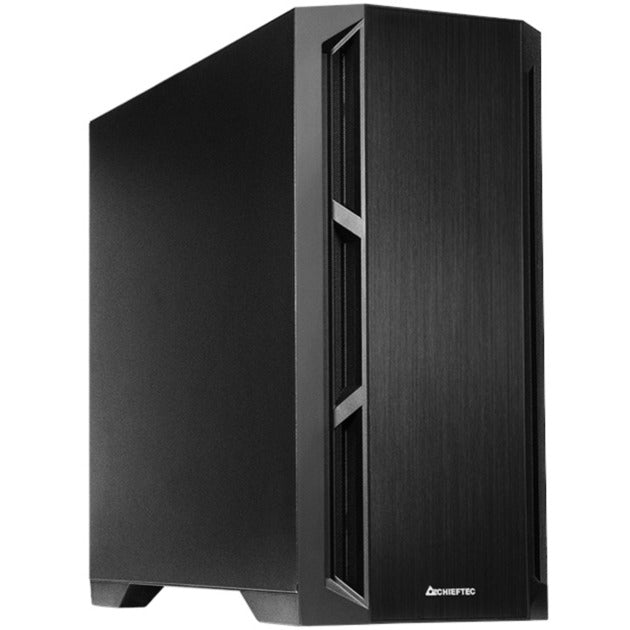 Load image into Gallery viewer, Chieftec apex q midi tower behuizing (zwart | 2x usb-a | 1x usb-c)
