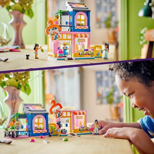 Lego friends - vintage kledingwinkel constructiespeelgoed (42614)