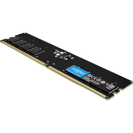 Crucial 16 gb ddr5-4800 (1x 16 gb) werkgeheugen (zwart, ct16g48c40u5)